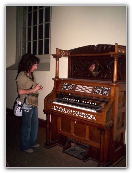 Jo wondering what its worth at Freo Prison Feb 14th 2007 1